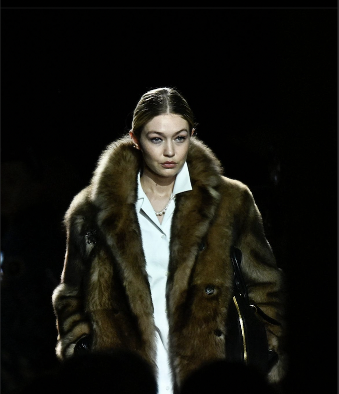 Miu Miu model new york fashion week 2024